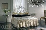 Кованая кровать с мягким изголовьем-16  цена 1200 у.е.