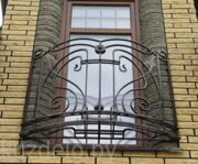 Французский кованый балкон-9  цена 210 у.е. за м.кв.