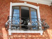 Французский кованый балкон-11  цена 350 у.е. за м.кв.