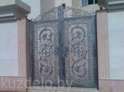 Ворота кованые распашные-52 цена от 500 у.е. за м.кв.